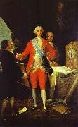 Francisco Jose de Goya Francisco de Goya the Count of Floridablanca and Goya. oil painting picture wholesale